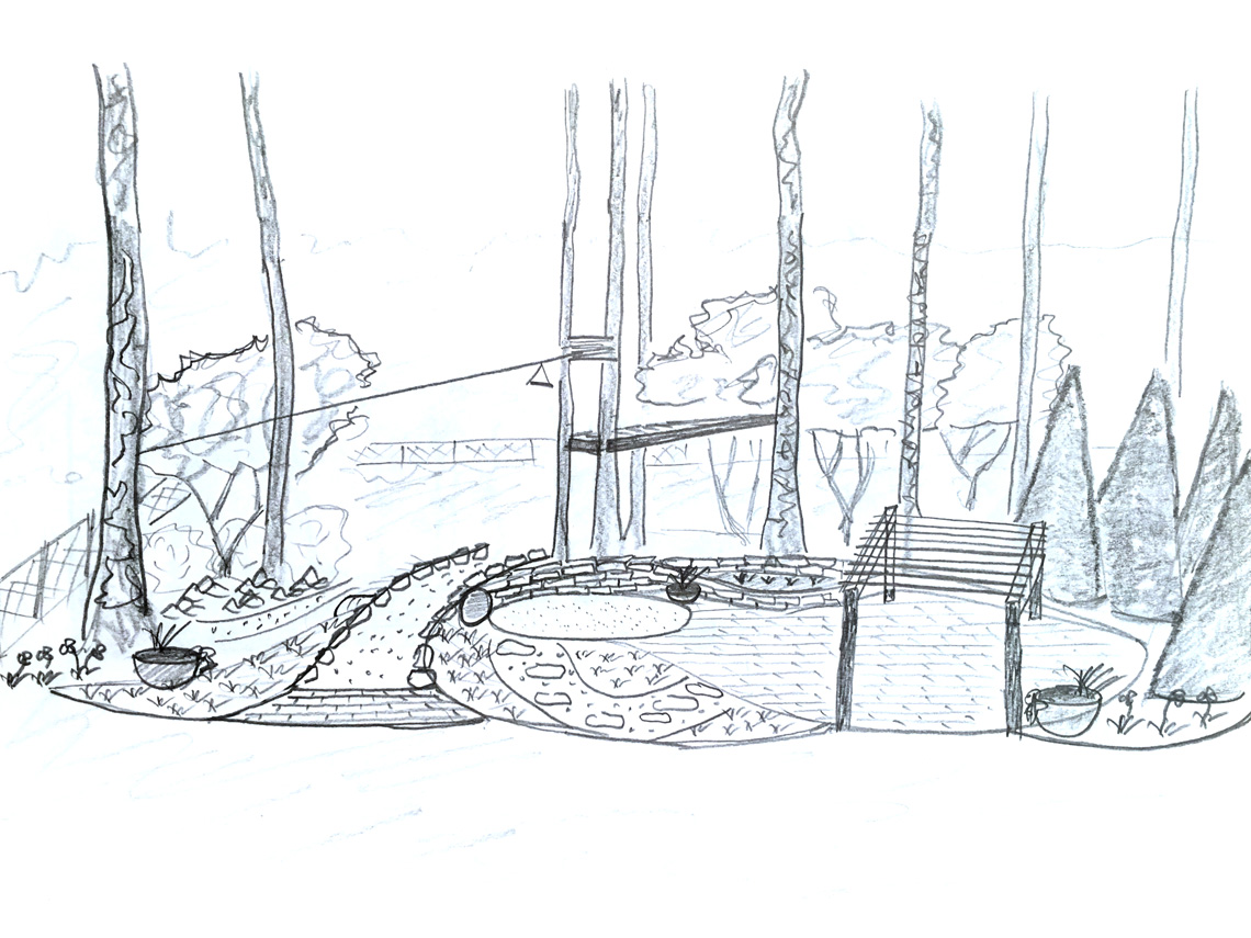 landscape design drawing