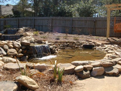 auburn waterfall construction