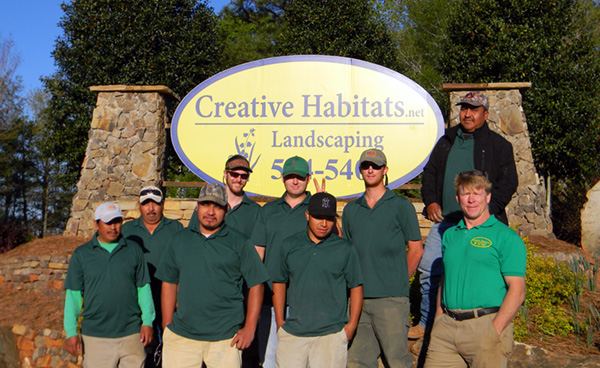 creative habitats landscaping